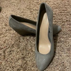 Express Suede Wedges